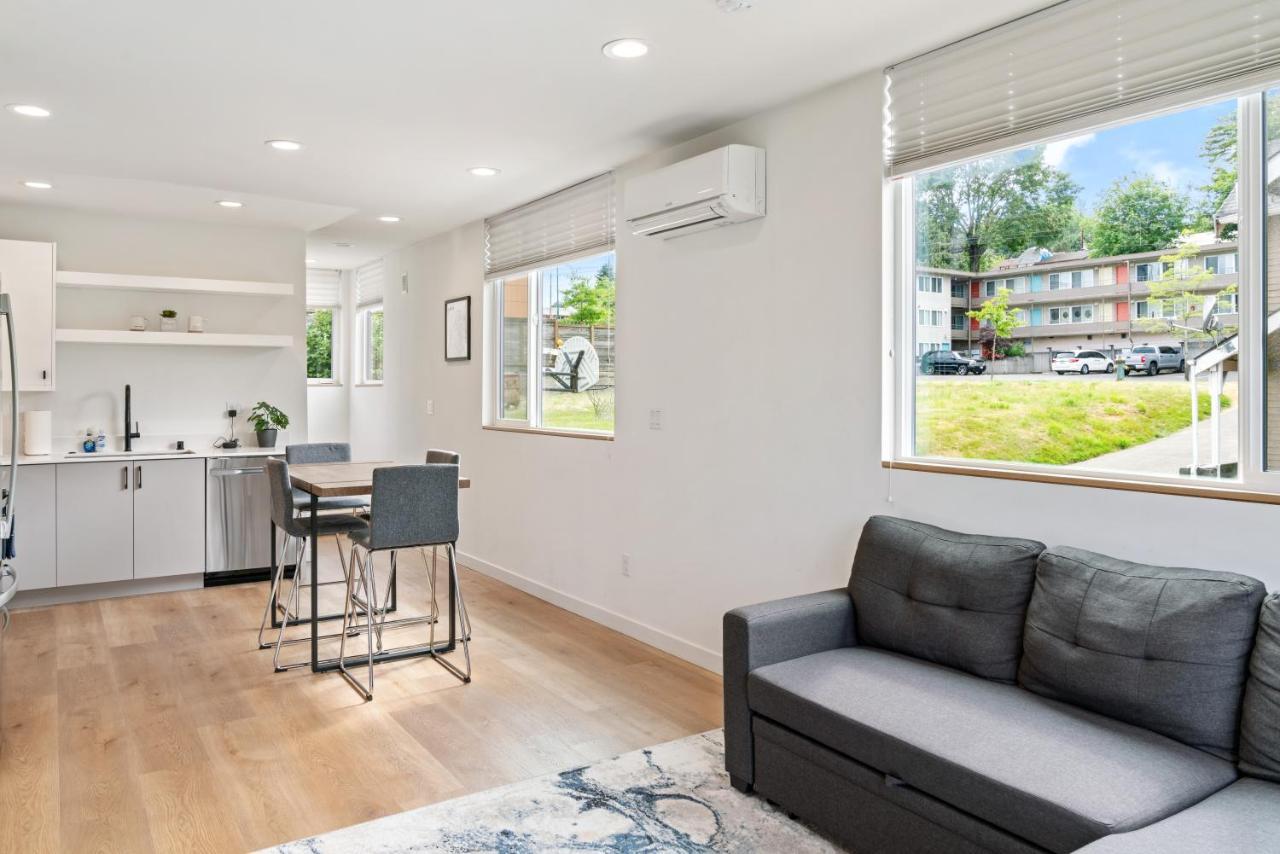 Ferienwohnung Modern Two Story Townhouse Near Light Rail Seattle Exterior foto